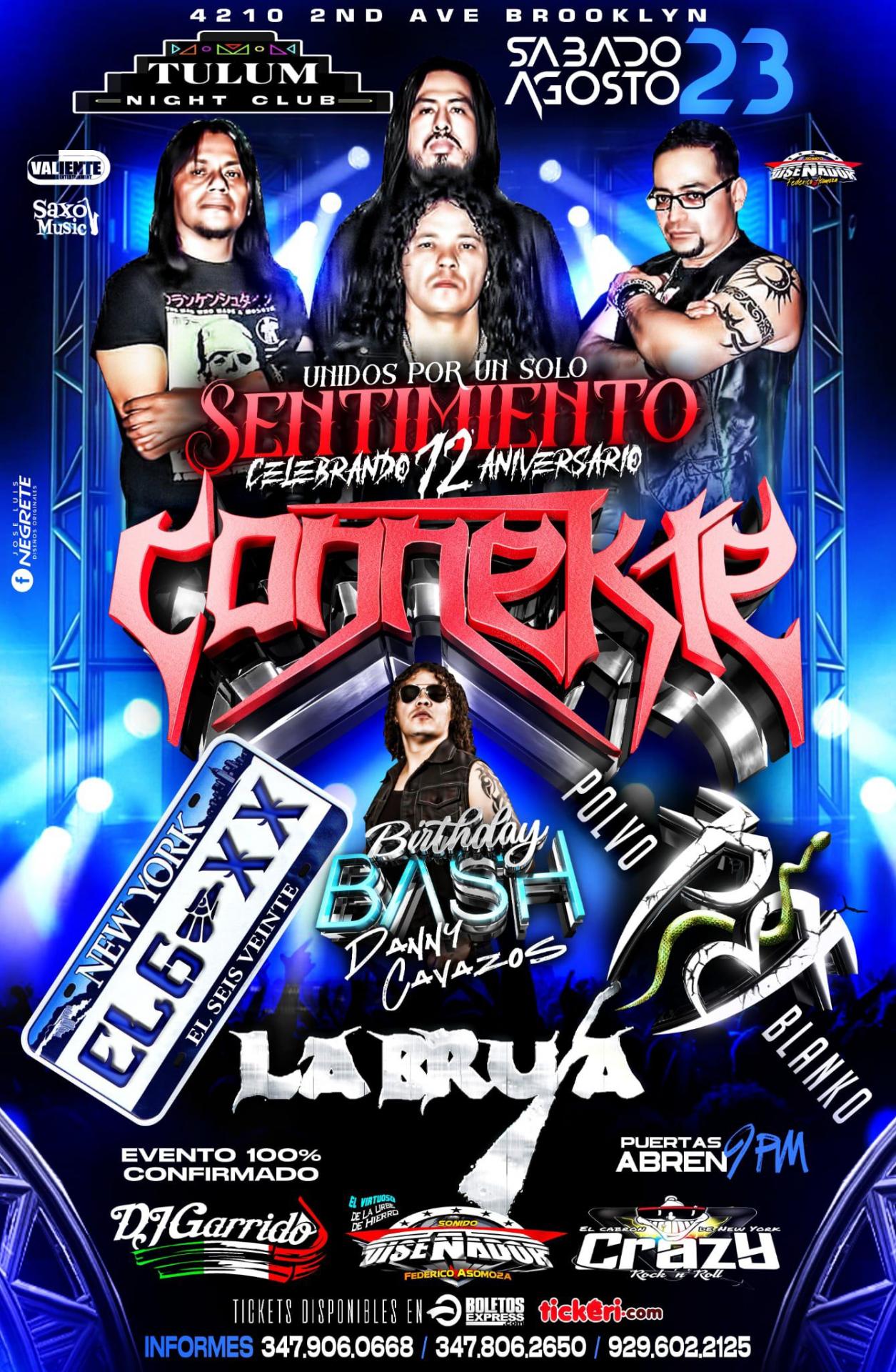 CONNEKTE 12 ANIVERSARIO / DANNY CAVAZOS BIRTHDAY
