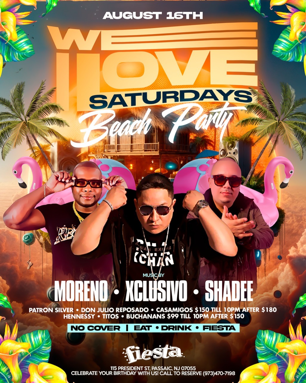 DJ MORENO, XCLUSIVO, SHADEE